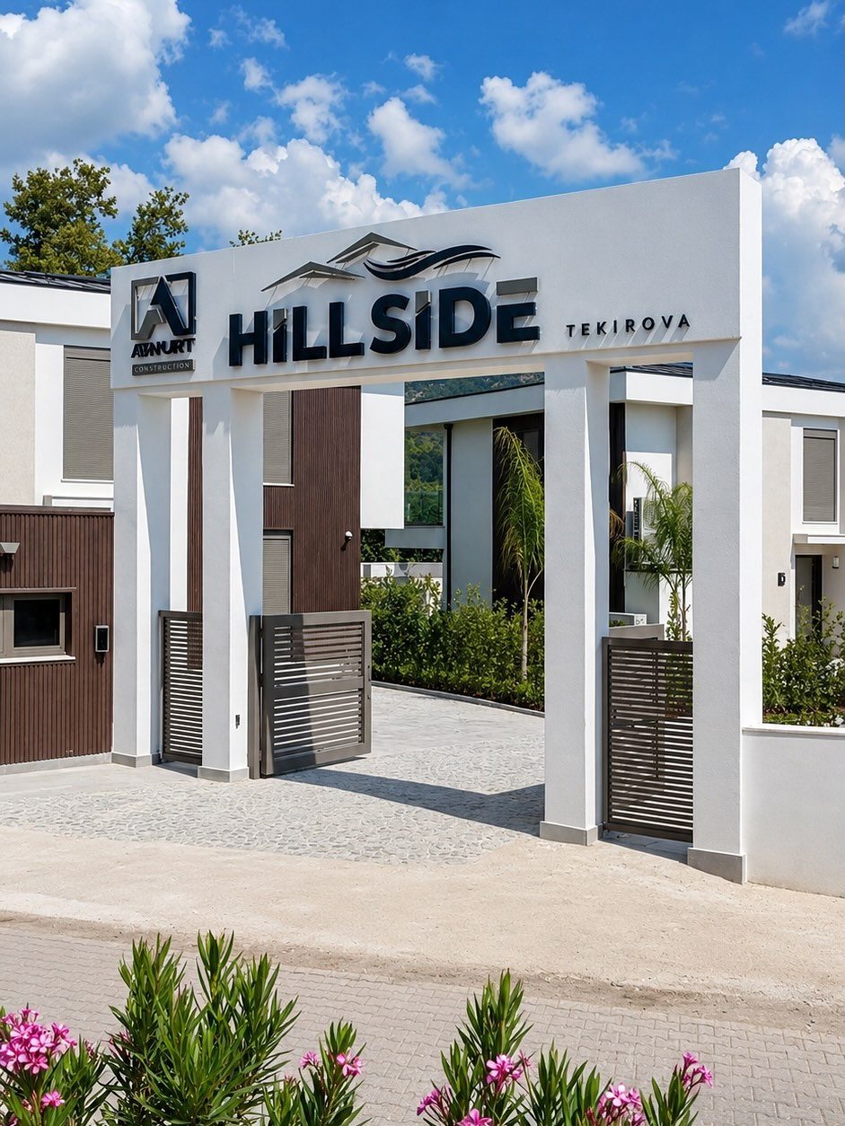 Въезд в комплекс Hillside Tekirova